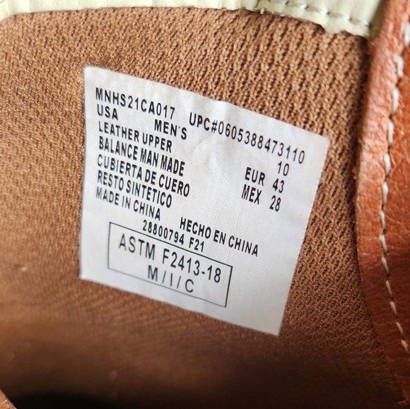 Herman Survivor's Brown Leather Work Boots - Picture 9 of 9